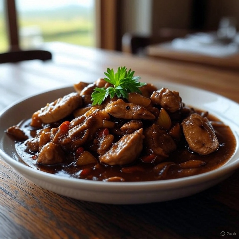 Poulet Basquaise
